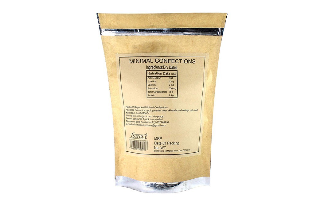 Minimal Dry Dates    Pack  250 grams